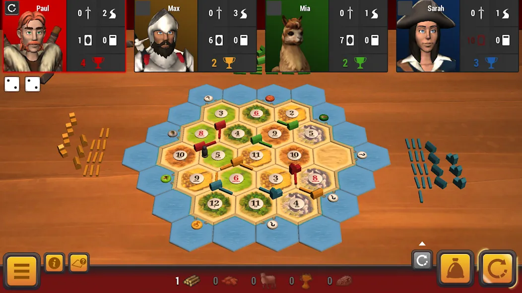 Catan Universe — последняя версия с модом (Безлимитные ресурсы и разблокированы карты) — скриншот 1 Catan Universe — последняя версия с модом (Безлимитные ресурсы и разблокированы карты) — скриншот 1