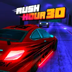 Мод Rush Hour 3D: Car Game — Безлимитные деньги и все машины открыты, скачать APK