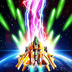 Lightning Fighter 2: Space War взлом на Андроид — Безлимитные монеты и разблокированы уровни