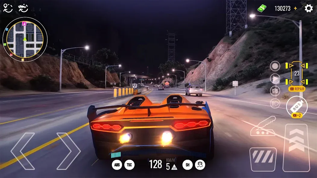 Скачать Driving Real Race City 3D — Безлимитные деньги и топливо — скриншот 1