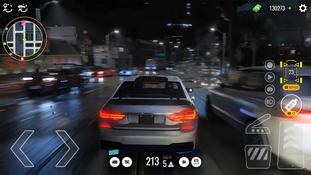 Скачать Driving Real Race City 3D — Безлимитные деньги и топливо — скриншот 3