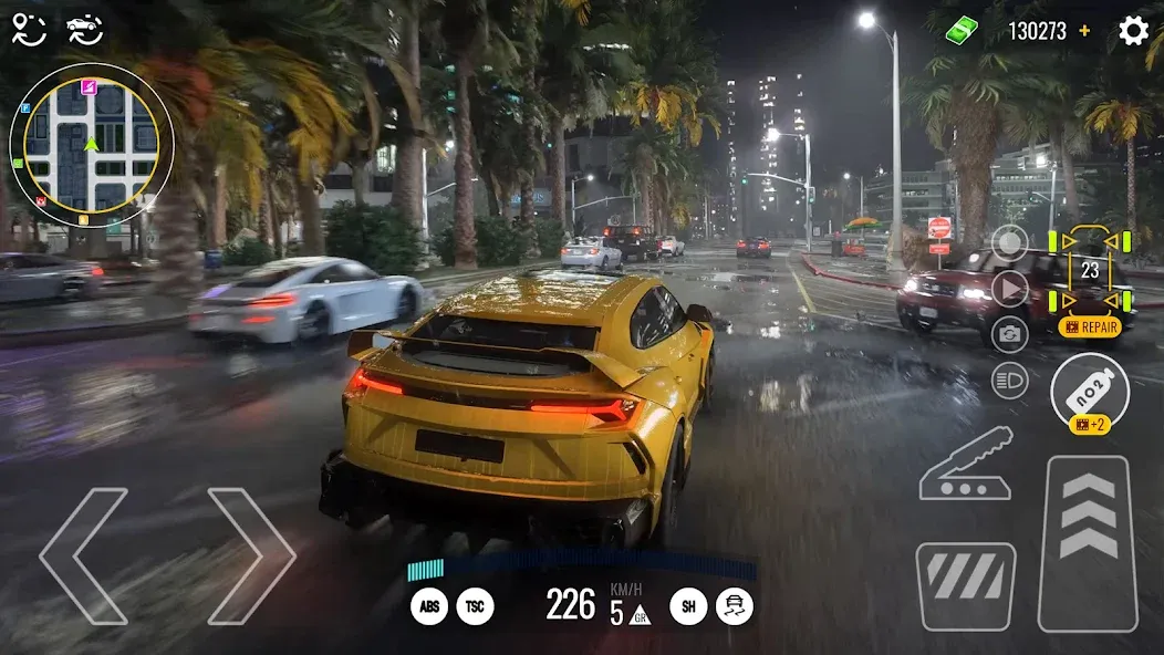 Скачать Driving Real Race City 3D — Безлимитные деньги и топливо — скриншот 5