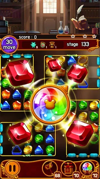 Jewel Magic Castle MOD APK скачать на Андроид — Безлимитные монеты и жизни — скриншот 1