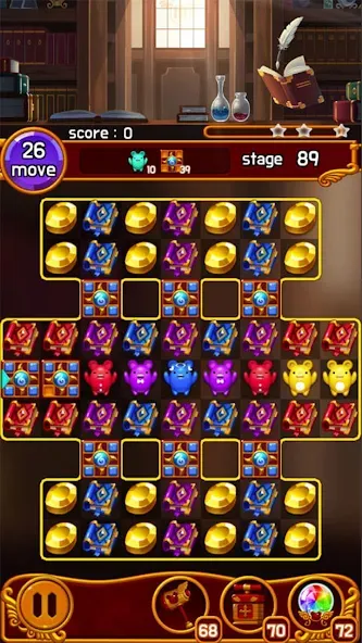 Jewel Magic Castle MOD APK скачать на Андроид — Безлимитные монеты и жизни — скриншот 2