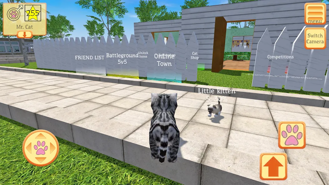 Cute Pocket Cat 3D - Part 2 — Безлимитные монеты и все питомцы, скачать мод APK — скриншот 5 Cute Pocket Cat 3D - Part 2 — Безлимитные монеты и все питомцы, скачать мод APK — скриншот 5