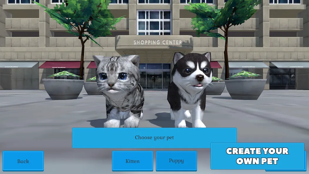 Cute Pocket Cat And Puppy 3D взлом APK — Безлимитные монеты и открыты все питомцы — скриншот 1 Cute Pocket Cat And Puppy 3D взлом APK — Безлимитные монеты и открыты все питомцы — скриншот 1