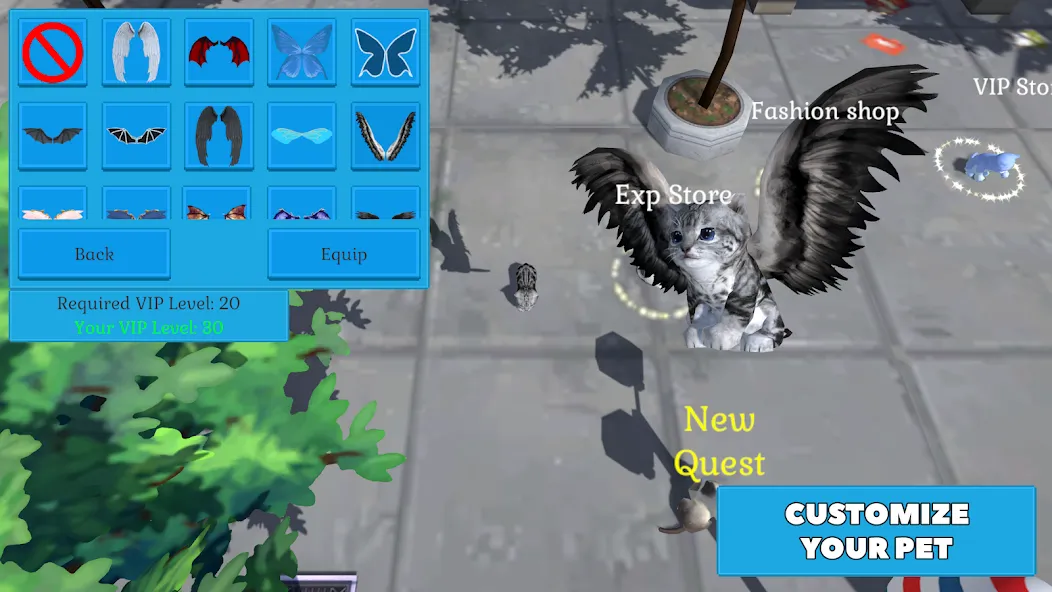 Cute Pocket Cat And Puppy 3D взлом APK — Безлимитные монеты и открыты все питомцы — скриншот 2 Cute Pocket Cat And Puppy 3D взлом APK — Безлимитные монеты и открыты все питомцы — скриншот 2