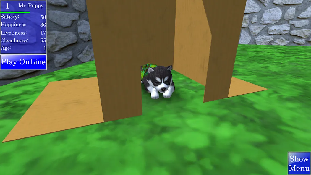 Cute Pocket Puppy 3D бесплатно на Андроид — мод: Много денег и все питомцы — скриншот 3