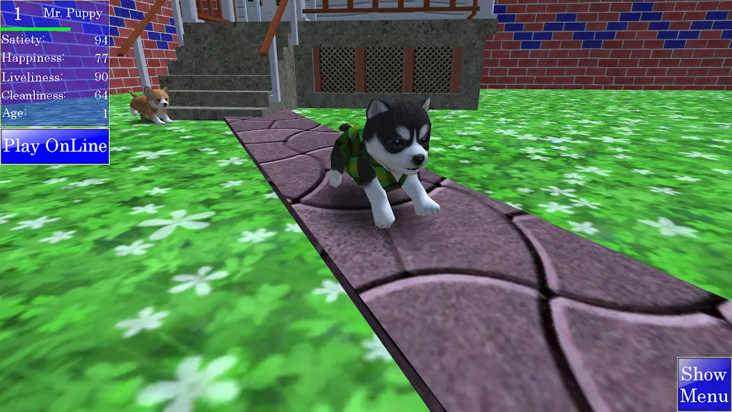 Cute Pocket Puppy 3D бесплатно на Андроид — мод: Много денег и все питомцы — скриншот 4