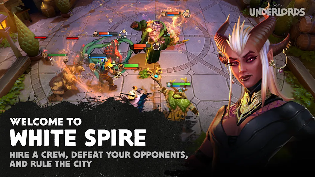 Скачать мод Dota Underlords — Безлимитные деньги и усиленные герои — скриншот 1 Скачать мод Dota Underlords — Безлимитные деньги и усиленные герои — скриншот 1