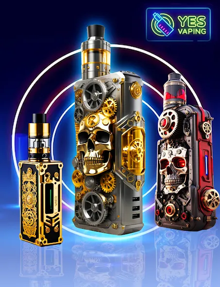 Мод Virtual Vape Smoke Simulation — Больше дыма и эффектов, скачать APK — скриншот 1