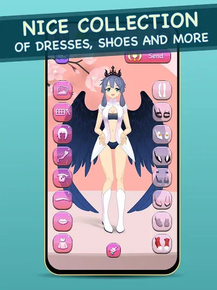 Скачать Anime Dress Up for Adults бесплатно — Все наряды и аксессуары открыты — скриншот 3 Скачать Anime Dress Up for Adults бесплатно — Все наряды и аксессуары открыты — скриншот 3