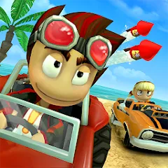Beach Buggy Racing — последняя версия с модом (Безлимитные деньги и открыты все машины)