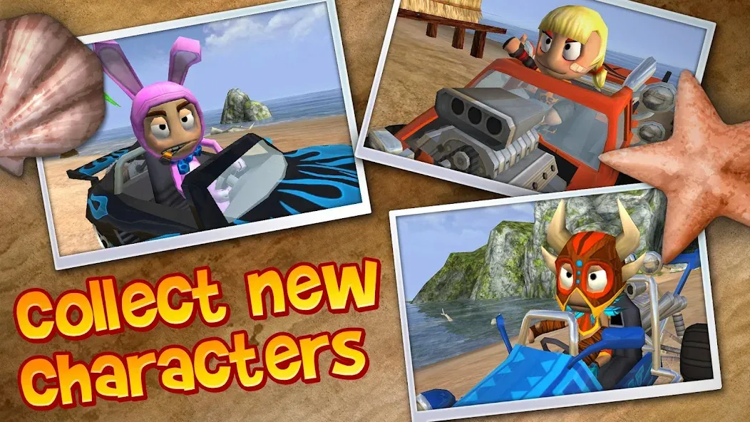 Beach Buggy Blitz мод на Андроид: Безлимитные монеты и все машины — скриншот 4 Beach Buggy Blitz мод на Андроид: Безлимитные монеты и все машины — скриншот 4