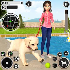Скачать Dog Simulator Pet Dog Games 3D бесплатно — Безлимитные деньги и питомцы