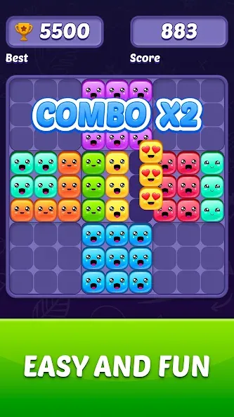 Скачать Block Puzzle Game Mod APK — Без рекламы и бесконечные подсказки — скриншот 3 Скачать Block Puzzle Game Mod APK — Без рекламы и бесконечные подсказки — скриншот 3