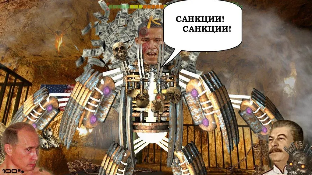 Путин против Инопланетян взломанный APK — Безлимитные патроны и здоровье — скриншот 2