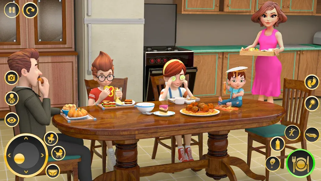 The Mother Sim Life Mom Games взлом APK — Безлимитные деньги и все уровни открыты — скриншот 3 The Mother Sim Life Mom Games взлом APK — Безлимитные деньги и все уровни открыты — скриншот 3