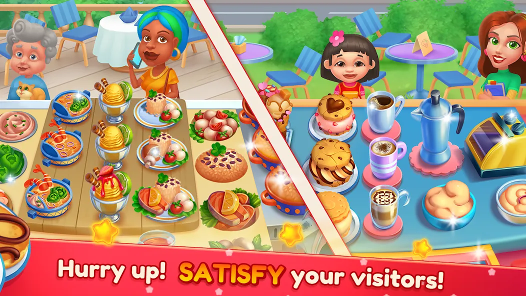 Скачать Cooking Artist: Kitchen Game Mod APK — Безлимитные деньги и энергия — скриншот 4