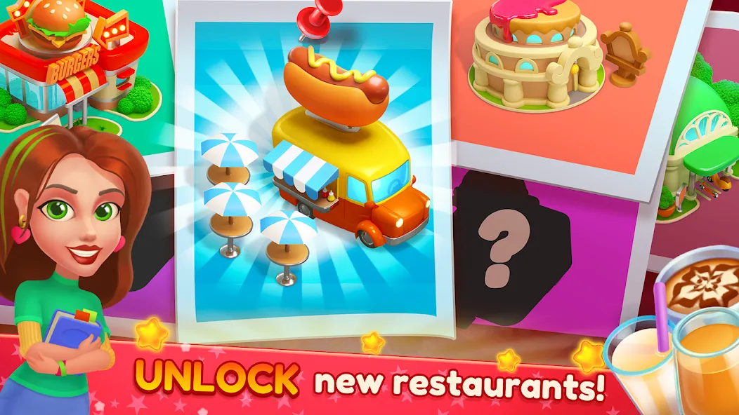 Скачать Cooking Artist: Kitchen Game Mod APK — Безлимитные деньги и энергия — скриншот 5