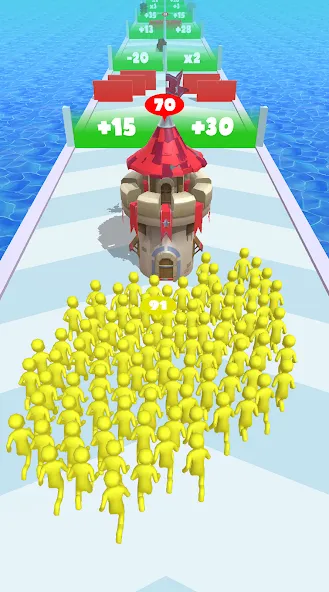 Count Masters Crowd Runner — скачать мод: Безлимитные монеты и все уровни — скриншот 2