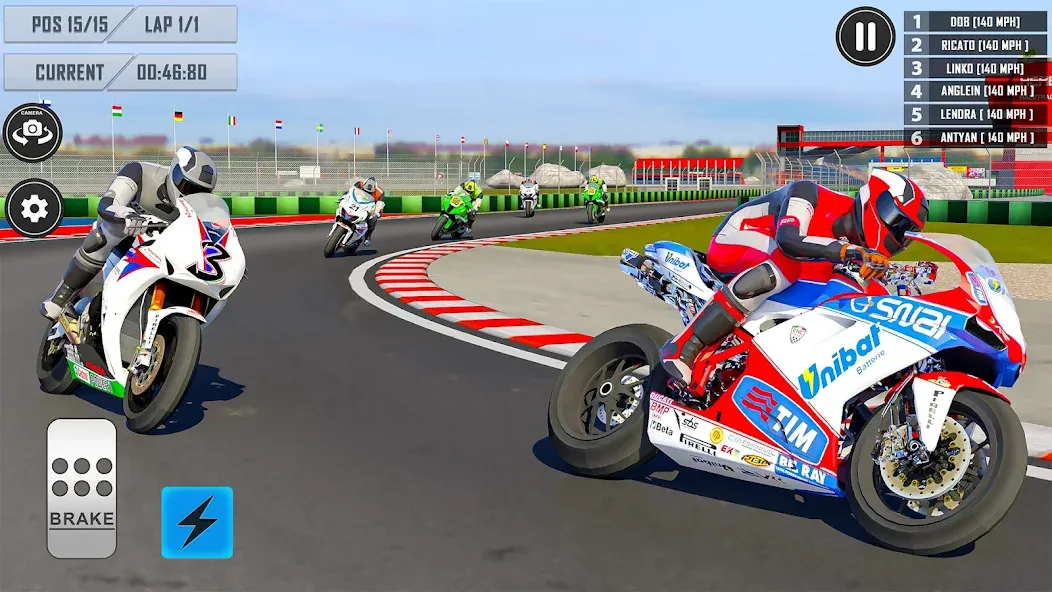 Скачать 3D Bike Racing Games Offline последней версии — Без рекламы и всё открыто — скриншот 2