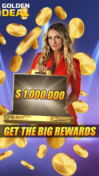 Мод Million Golden Deal Game — Безлимитные монеты и бонусы, скачать APK — скриншот 3