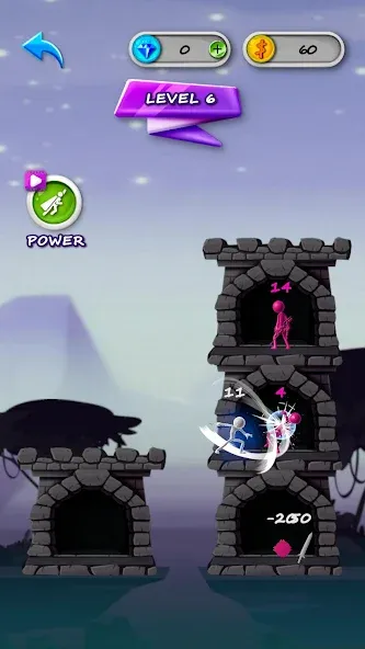 Скачать мод Stickman Tower Defense — Безлимитные деньги и усиленная защита — скриншот 4 Скачать мод Stickman Tower Defense — Безлимитные деньги и усиленная защита — скриншот 4