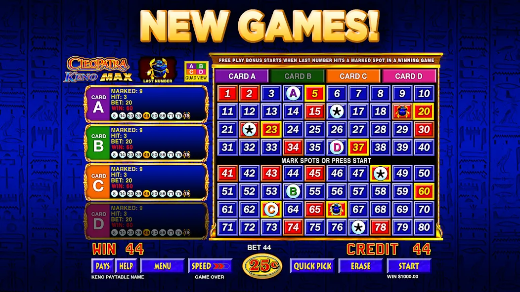 Keno Star - Multi Card Games взлом APK — Безлимитные монеты и все карты — скриншот 2 Keno Star - Multi Card Games взлом APK — Безлимитные монеты и все карты — скриншот 2