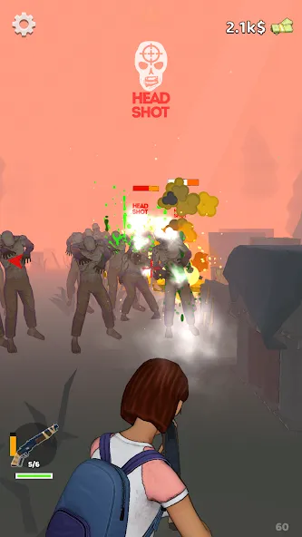 Headshot Apocalypse взлом APK — Безлимитные патроны и здоровье — скриншот 5