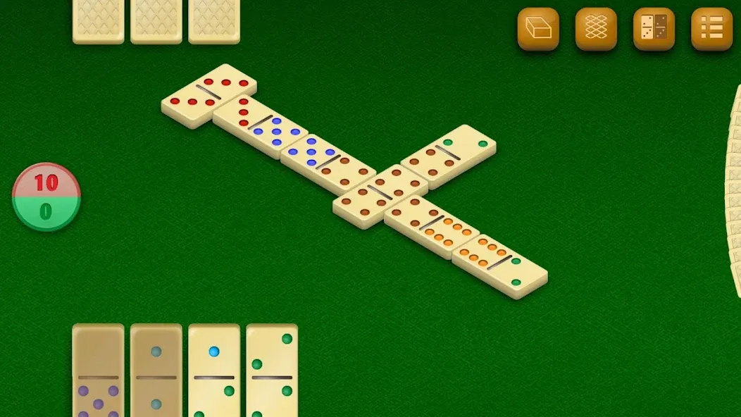 Dominoes MOD APK: Безлимитные подсказки и открыты все режимы — скриншот 1