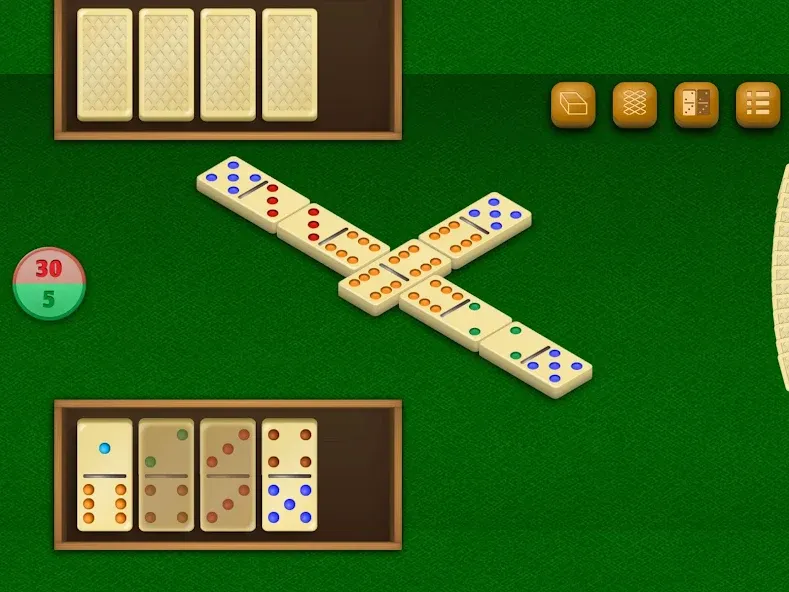Dominoes MOD APK: Безлимитные подсказки и открыты все режимы — скриншот 3