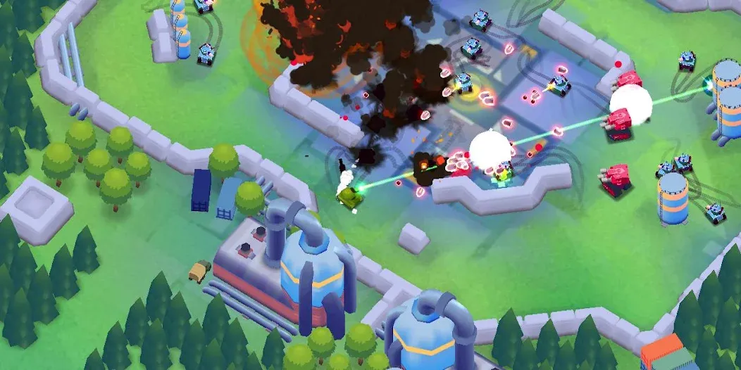 Stickman Tank Battle взлом APK — Безлимитные деньги и мощные танки — скриншот 5 Stickman Tank Battle взлом APK — Безлимитные деньги и мощные танки — скриншот 5