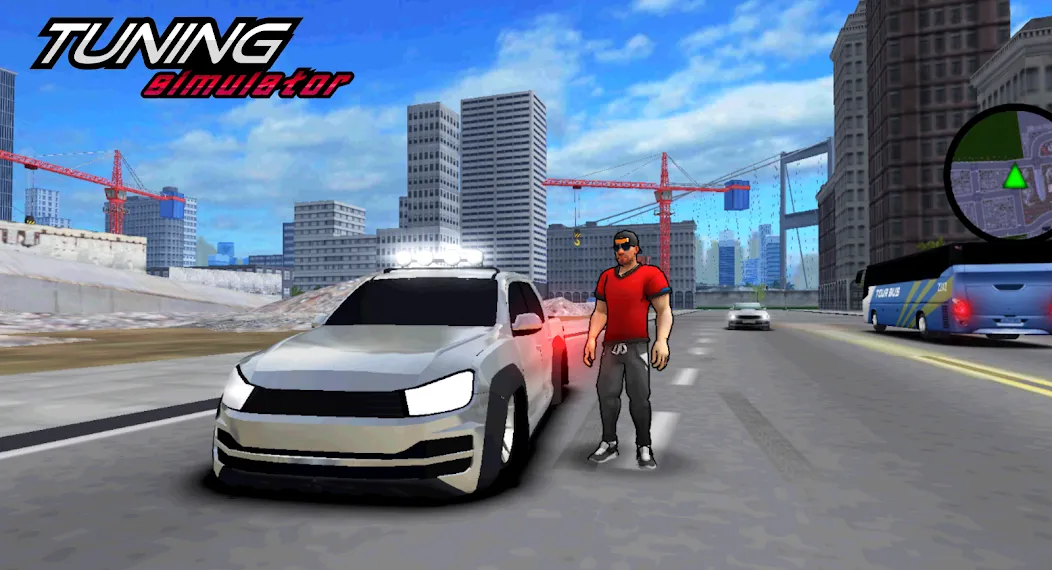 Tuning Simulator бесплатно на Андроид — мод: Безлимитные деньги и все машины — скриншот 2 Tuning Simulator бесплатно на Андроид — мод: Безлимитные деньги и все машины — скриншот 2