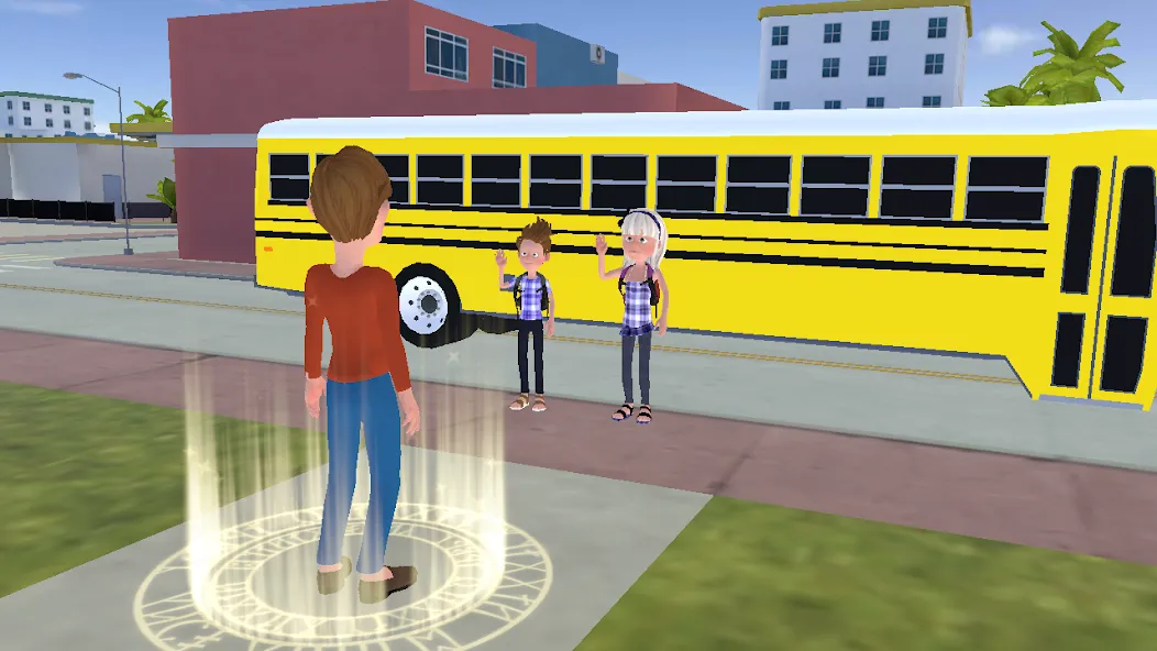 Мод Super Dad Virtual : Happy Game — Безлимитные деньги и энергия, скачать APK — скриншот 2