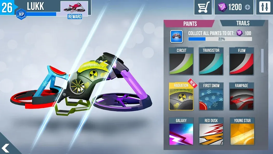 Мод Gravity Rider Zero — Безлимитные деньги и топливо, скачать APK — скриншот 2
