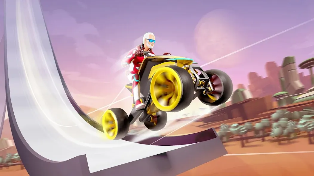 Мод Gravity Rider Zero — Безлимитные деньги и топливо, скачать APK — скриншот 3