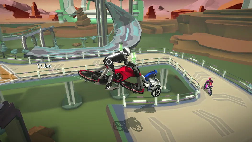 Мод Gravity Rider Zero — Безлимитные деньги и топливо, скачать APK — скриншот 4