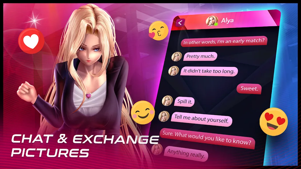 Скачать мод LoveNest - Anime Character Sim — Безлимитная энергия и все персонажи — скриншот 3