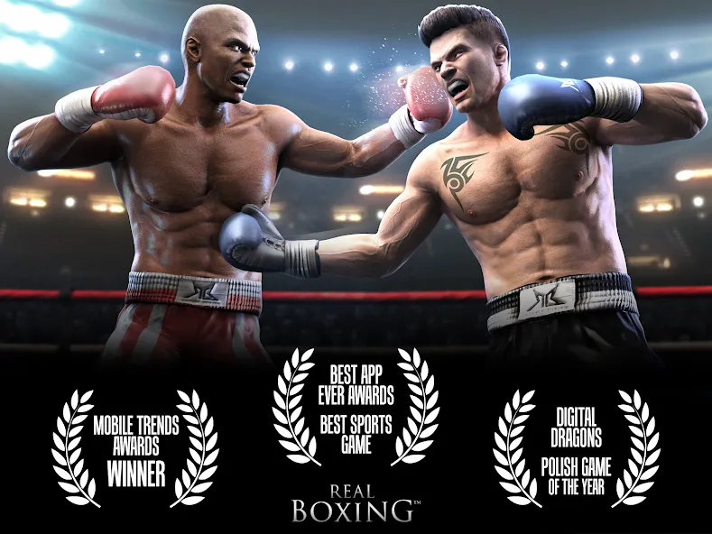 Скачать Real Boxing – Fighting Game мод — Безлимитные деньги и энергия — скриншот 2 Скачать Real Boxing – Fighting Game мод — Безлимитные деньги и энергия — скриншот 2