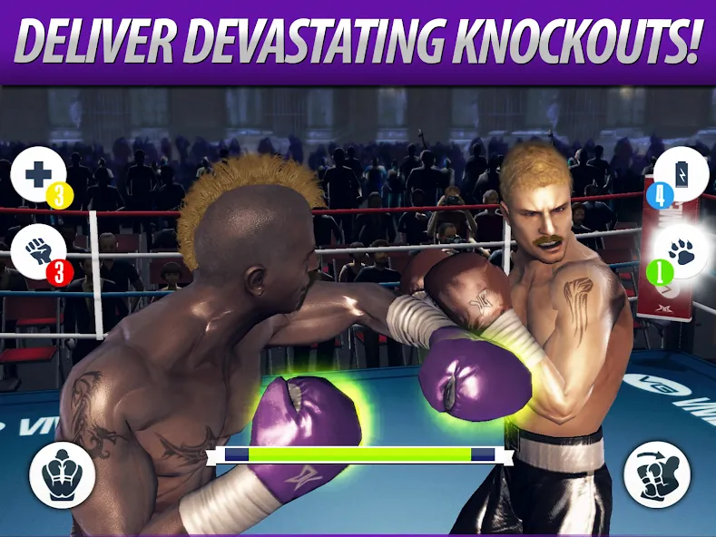 Скачать Real Boxing – Fighting Game мод — Безлимитные деньги и энергия — скриншот 3 Скачать Real Boxing – Fighting Game мод — Безлимитные деньги и энергия — скриншот 3