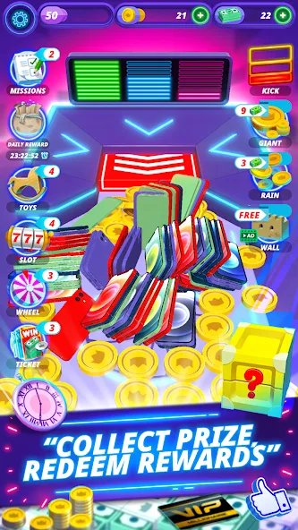 Скачать Coin Pusher - Vegas Dozer — Безлимитные монеты и джекпоты — скриншот 4
