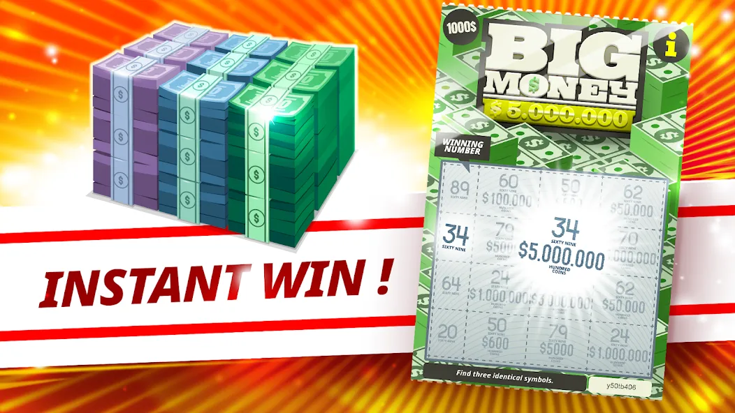 Lottery Scratchers - Winners — взломанная версия, Безлимитные билеты и крупные выигрыши — скриншот 2 Lottery Scratchers - Winners — взломанная версия, Безлимитные билеты и крупные выигрыши — скриншот 2