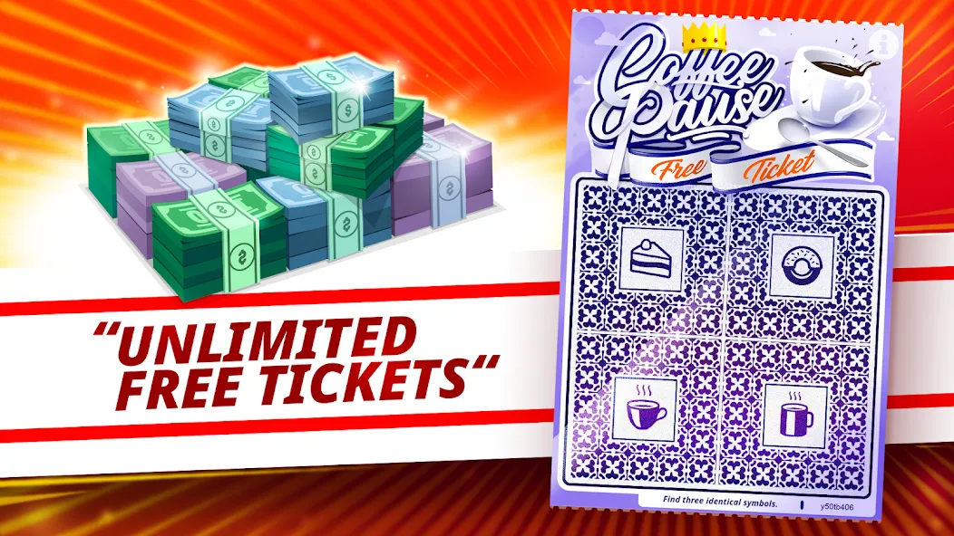 Lottery Scratchers - Winners — взломанная версия, Безлимитные билеты и крупные выигрыши — скриншот 4 Lottery Scratchers - Winners — взломанная версия, Безлимитные билеты и крупные выигрыши — скриншот 4