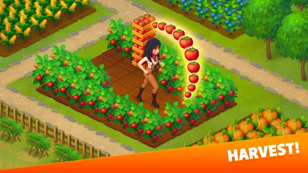 Klondike Adventures: Farm Game взломанный APK — Безлимитные монеты и энергия — скриншот 3 Klondike Adventures: Farm Game взломанный APK — Безлимитные монеты и энергия — скриншот 3