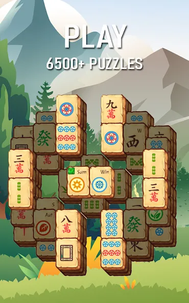 Скачать Mahjong Treasure Quest: Tile! Mod APK — Безлимитные монеты и жизни — скриншот 1