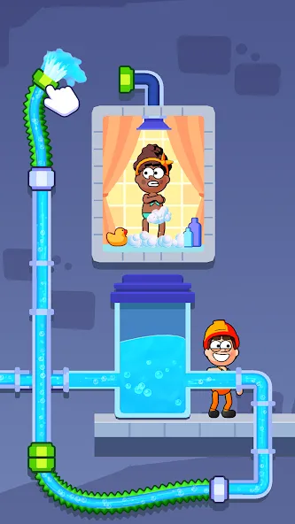 Мод Flow Legends: Pipe Games — Подсказки без ограничений и открыты уровни, скачать APK — скриншот 1