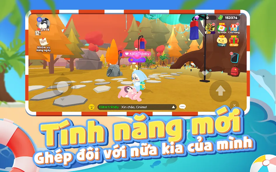 Play Together VNG (Мод: Безлимитные ресурсы и открыты все предметы) — скачать на Андроид — скриншот 4 Play Together VNG (Мод: Безлимитные ресурсы и открыты все предметы) — скачать на Андроид — скриншот 4