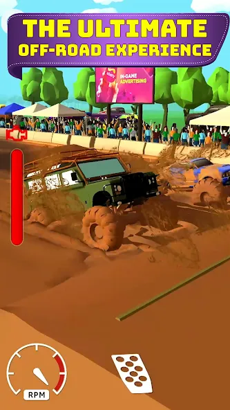 Mud Racing: 4х4 Off-Road взломанный APK — Безлимитные деньги и топливо — скриншот 2