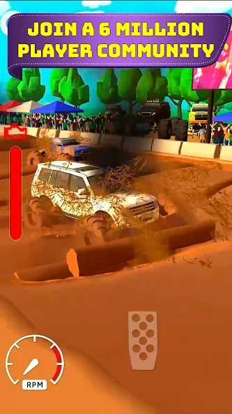 Mud Racing: 4х4 Off-Road взломанный APK — Безлимитные деньги и топливо — скриншот 3